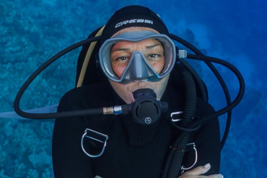 Céline Rolland instructrice plongée SSI Lanzarote CalimaDiving